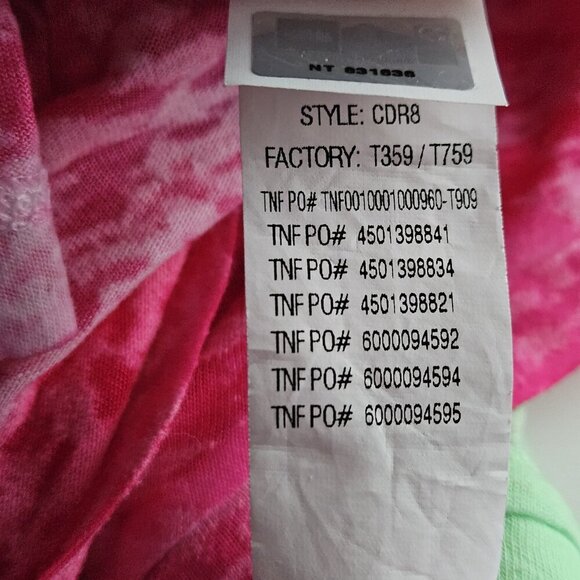 T Shirt Womens L Lot of 2 Adidas The North Face Ligthweight Active Yoga Running - Picture 9 of 16